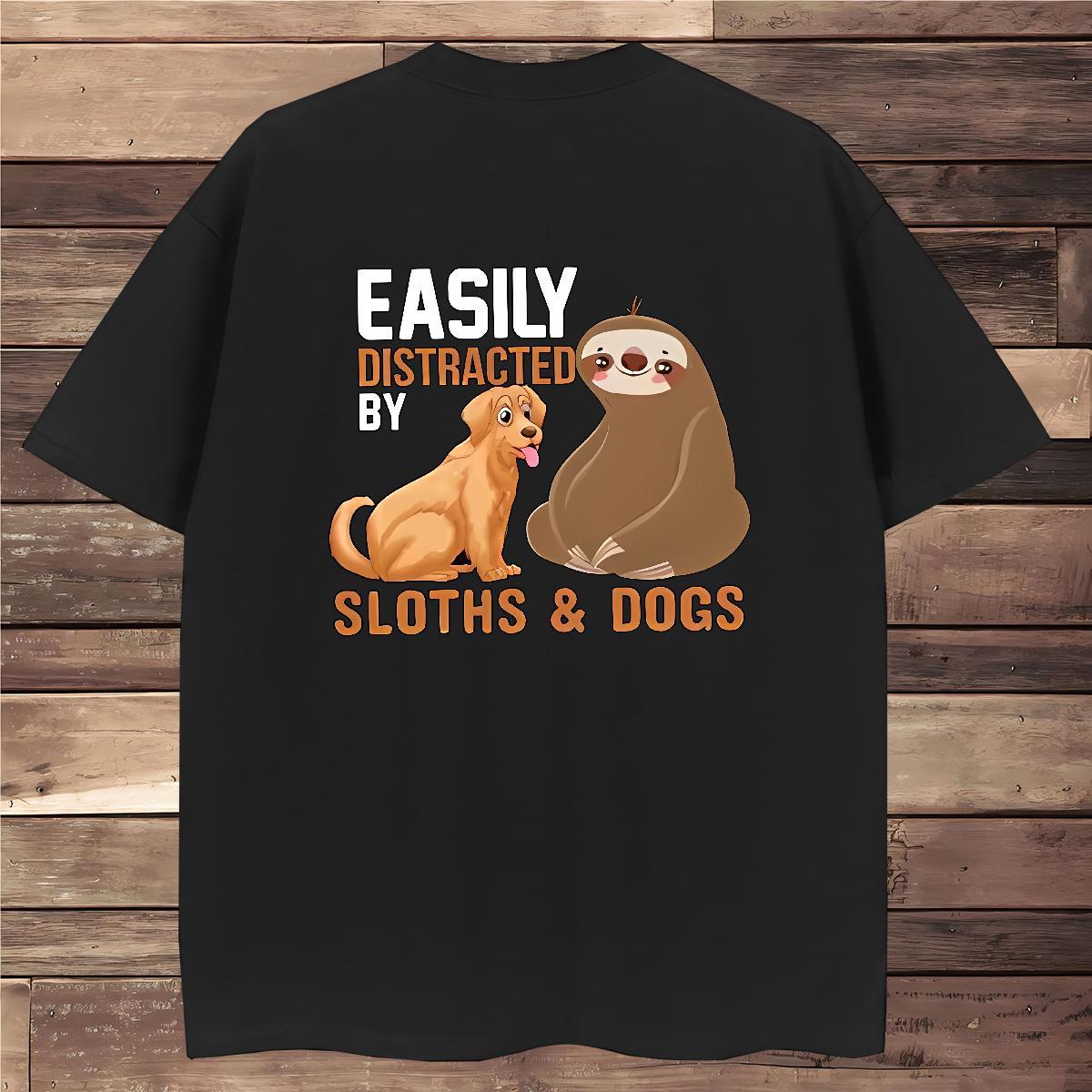 Loose Fit Men Clothes T-Shirt 230g Pure Cotton T-Shirts for Men Sports Casual Breathable Short Sleeve Cartoon Printing L-4XL Designer Fashion Tops Shi