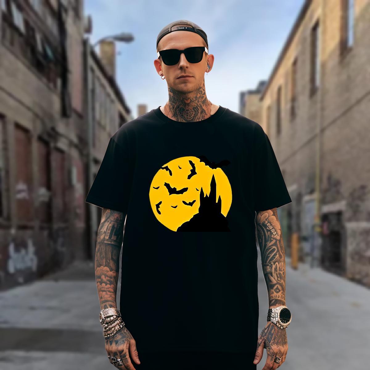 T Shirt For Man 230g Cotton Casual Daily Wear Breathable Crew Neck Anime Tshirt for Man Woman Fashion Design Wholesale Tee Shirt