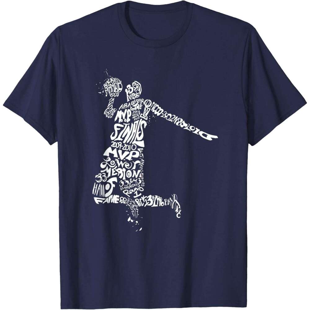 T shirt Mens Vintage Basketball Player Birthday Gifts Men Boys T-Shirt shirts tshirt graphic tee Casual tops summer clothes Short sleeve Free shipping