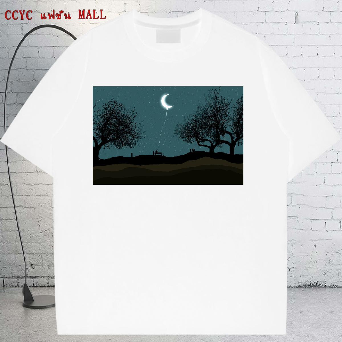 High quality T Shirt For Woman Breathable Short Sleeve Women Tshirts DIY Anime tree Street 100% Cotton 230g 2024 Designer Clothes Shirt