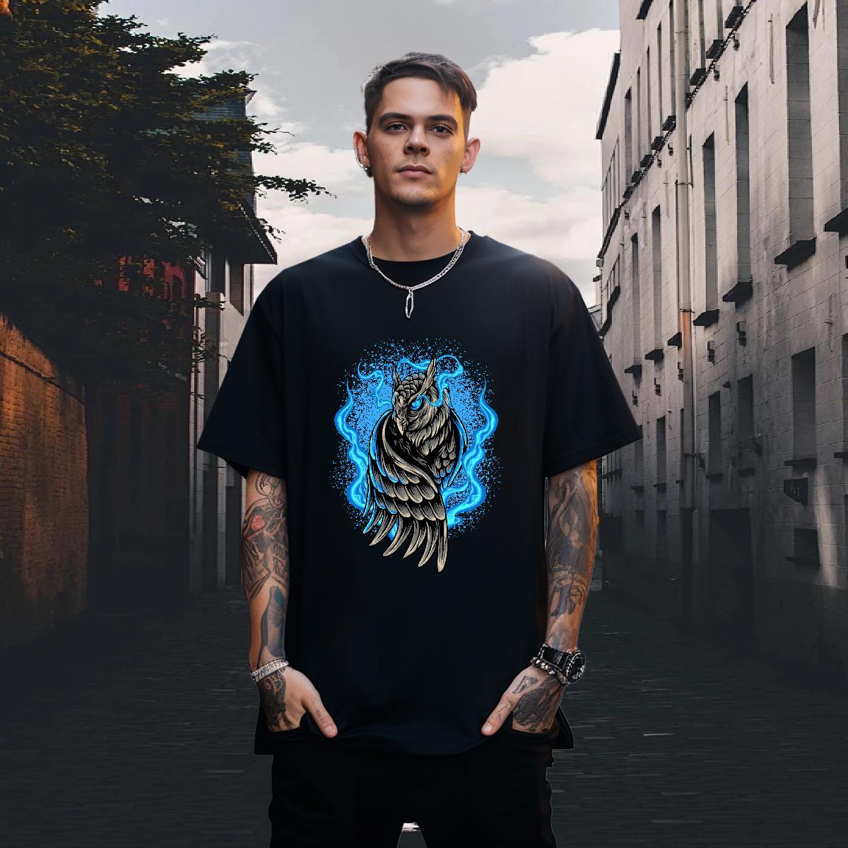 Soft Tshirts 230g Pure Cotton Hip Hop Street cool Oversized 4XL Breathable Crew Neck Casual New Man T Shirts Top Tees