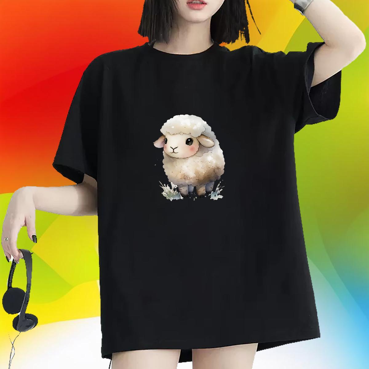 Comfortable T-Shirts for Women O-Neck Short Sleeve Women Tees DIY Logo Summer Casual 230g Pure Cotton TOP Quality Wear