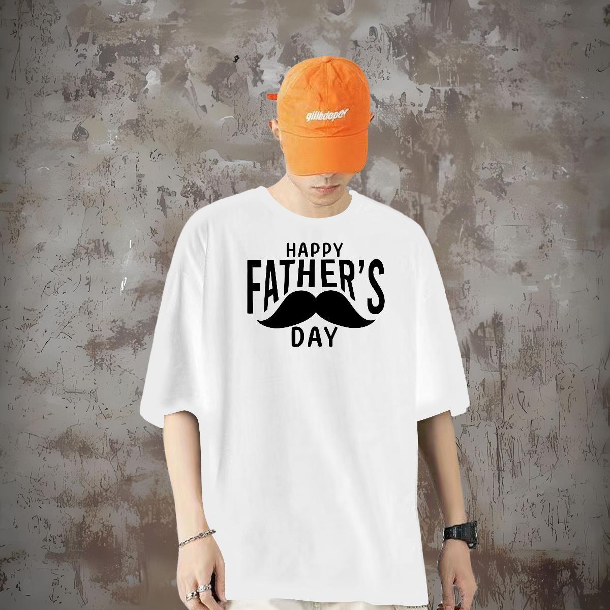 Fashion Design Mens T Shirts 230g Cotton fathers day Street Wear Tees Crew Neck Popular Tshirts Skull