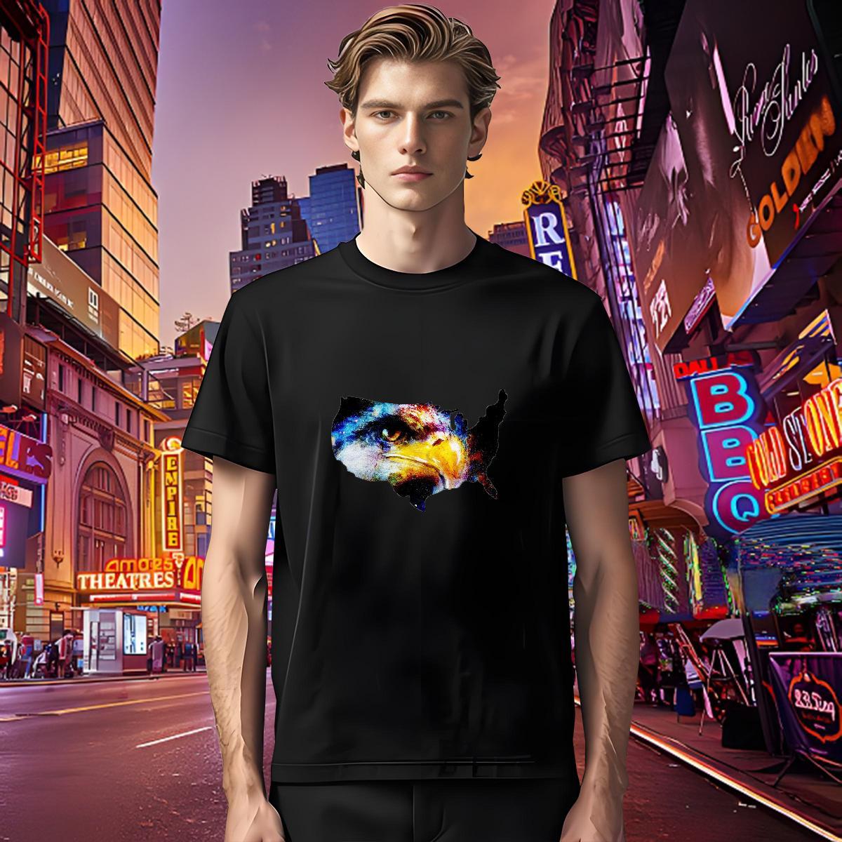 Loose Men Tops Tees 100% Cotton 230g cool Mens T Shirts Summer Casual Breathable Short Sleeve Custom Printing New Designer Wear