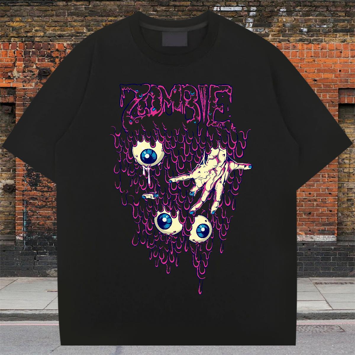 High Quality Men Tops Tees 100% Cotton 230g Spring Summer ET Custom Printed Short Sleeve Soft New Arrival T shirt Clothings