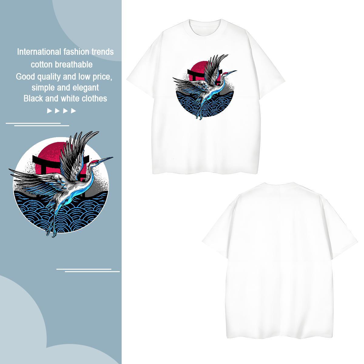 T Shirt For Man 230g Cotton beautiful Home Outdoor Breathable Short Sleeve Black Oversized Tshirt for Man Woman 2024 Designer TOP Quality Clothings