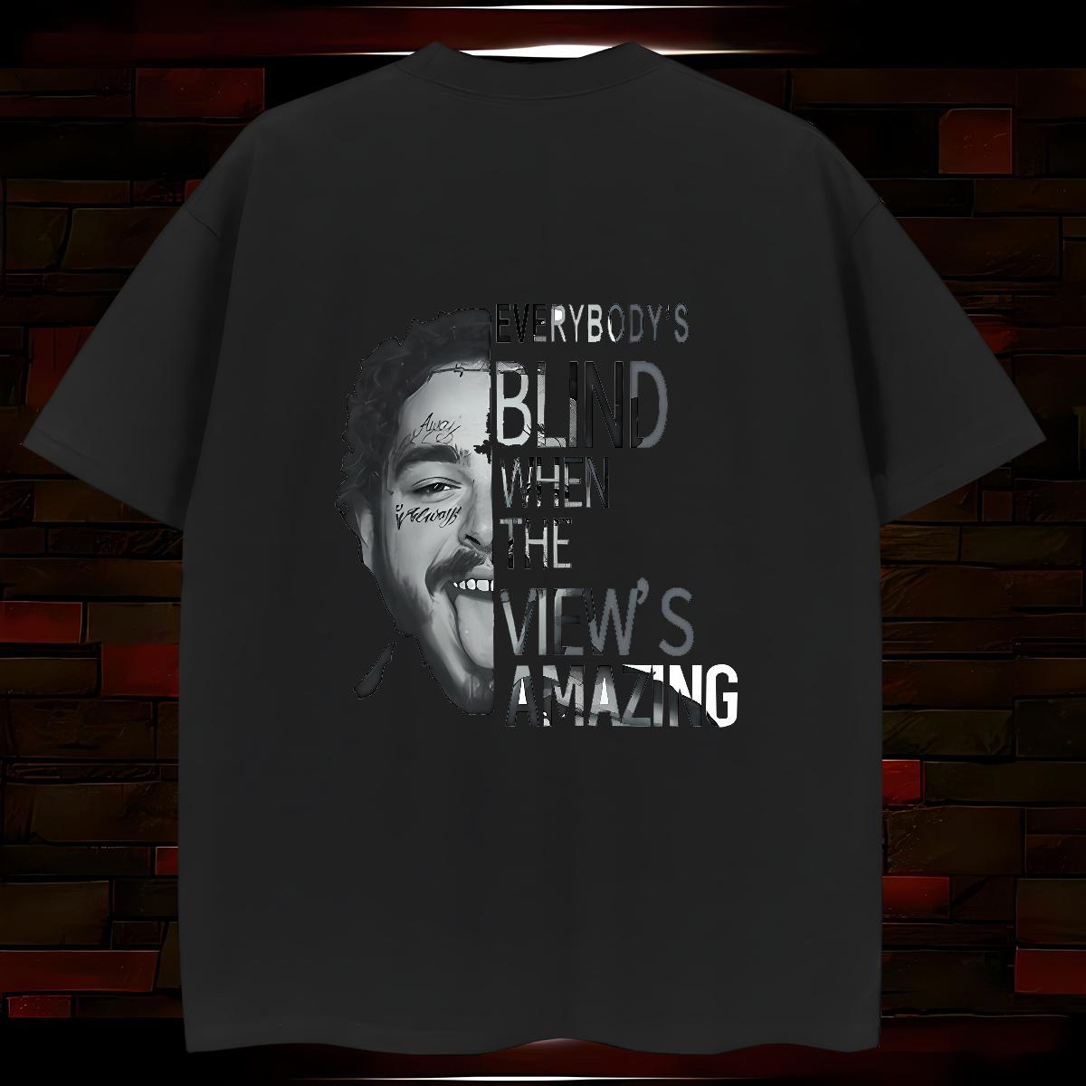 T Shirts Men 230g Cotton portrait Sports Casual O Neck Short Sleeves Graphic Tshirts Fashion New Classic Tops