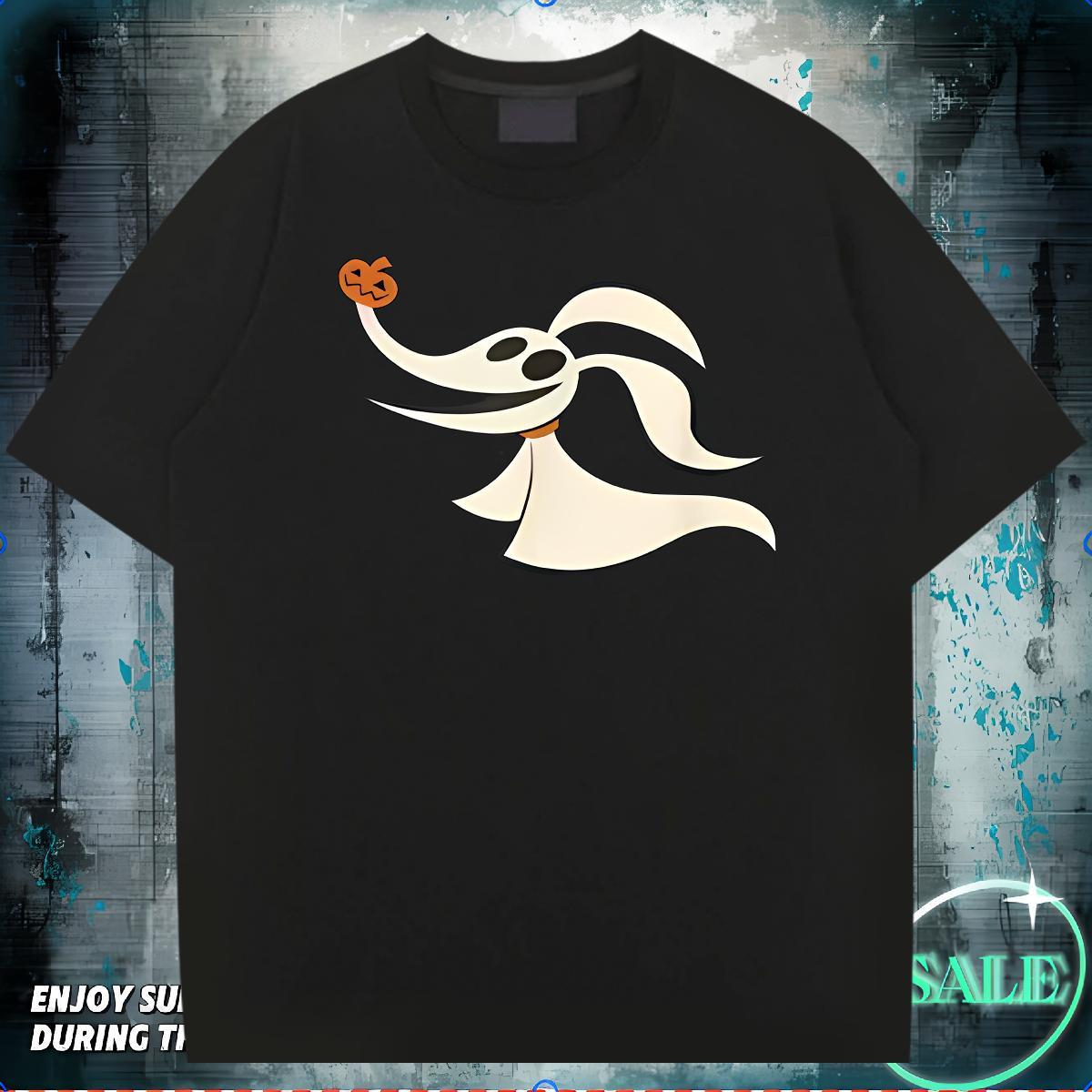 Customized Mens T Shirts 230g Pure Cotton halloween Outdoor Tees Shirts Breathable Short Sleeve High Quality Men Clothes T-Shirt Custom Printed