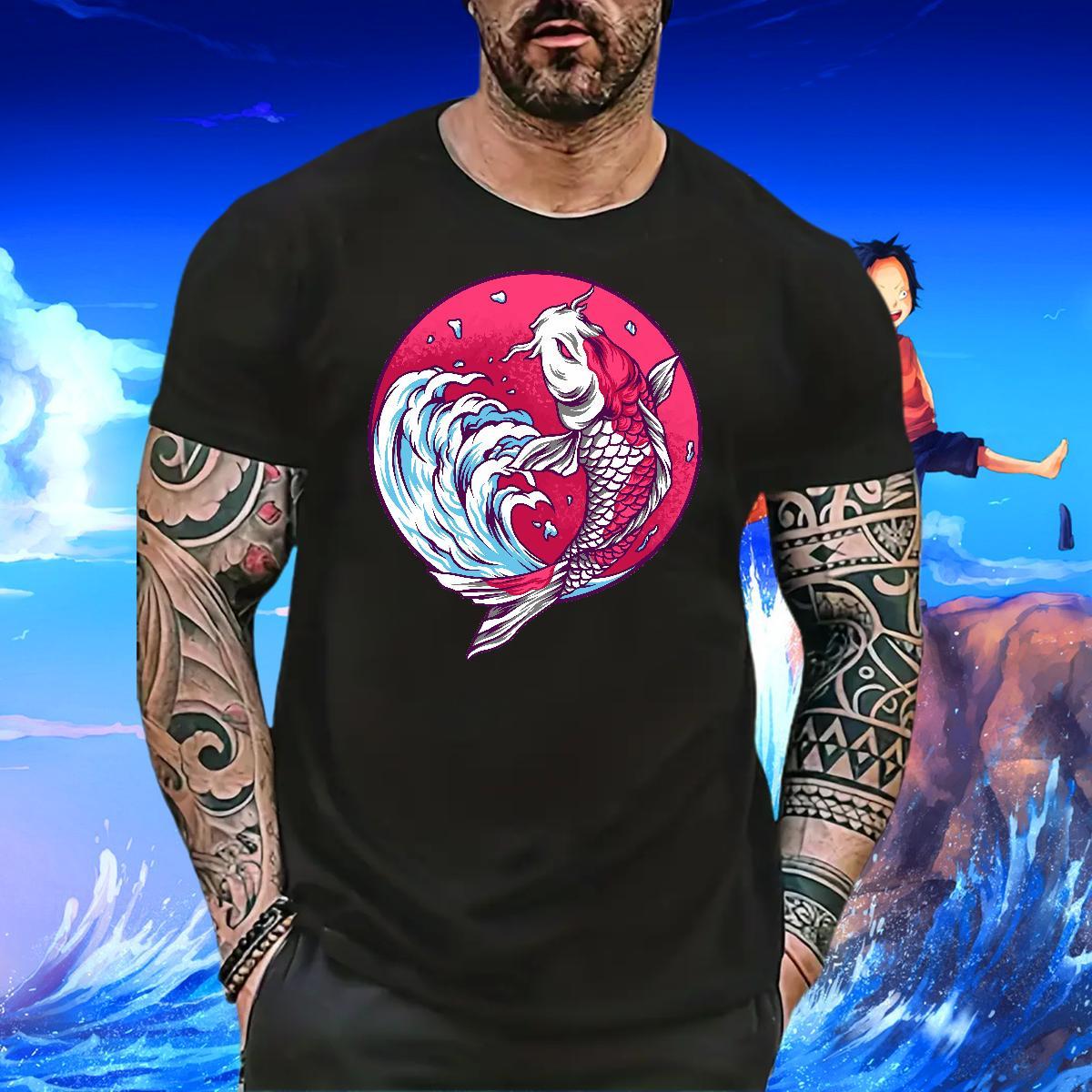 Fashion Men T Shirts 100% Cotton 230g Street Clothes Breathable Short Sleeve TOP Quality Men Tees Customized