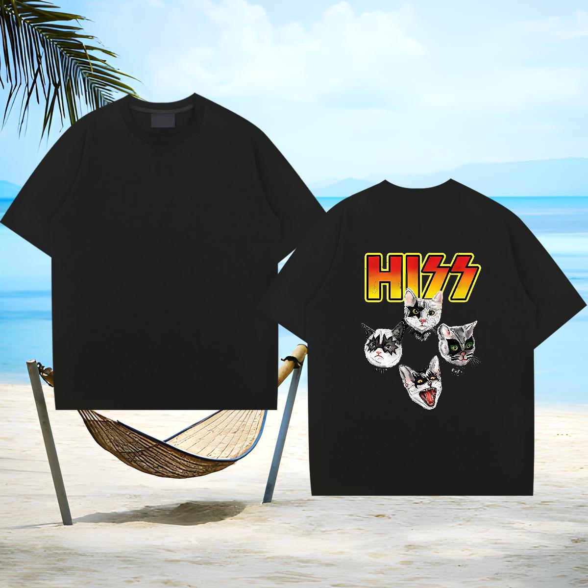 Unisex Tshirt for Man Woman 100% Cotton 230g cute Man T Shirts Anime Printing Street Breathable Soft Custom Anime Wholesale Tops Shirt