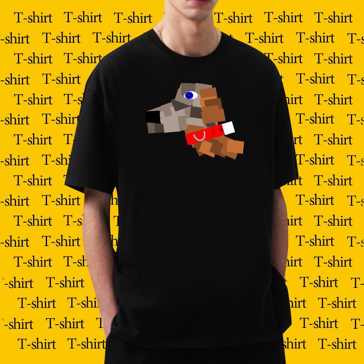 T shirt 100% Cotton 230g dog Casual Daily Wear Breathable Short Sleeve Plus Size Custom Tshirt for Man Woman 2024 Wholesale Tees