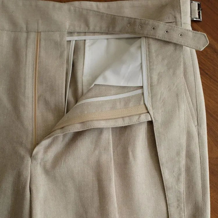 Men Spring Summer Streetwear Long Suit Trousers Male High Waist Business Dress Pants Office Social I274 240806