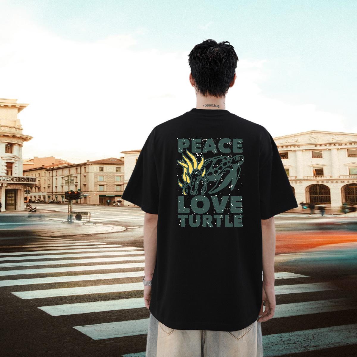 DIY Man T Shirts 100% Cotton 230g Outdoor Top Tees Pure Cotton Wholesale Men Tops Tees Oversized