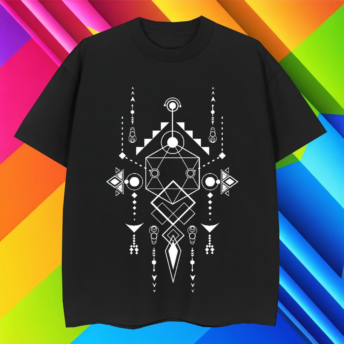 T Shirt For Man 100% Cotton 230g Lines Outdoor Short Sleeve O-Neck Anime Print Tshirts New Cool Tee Shirt