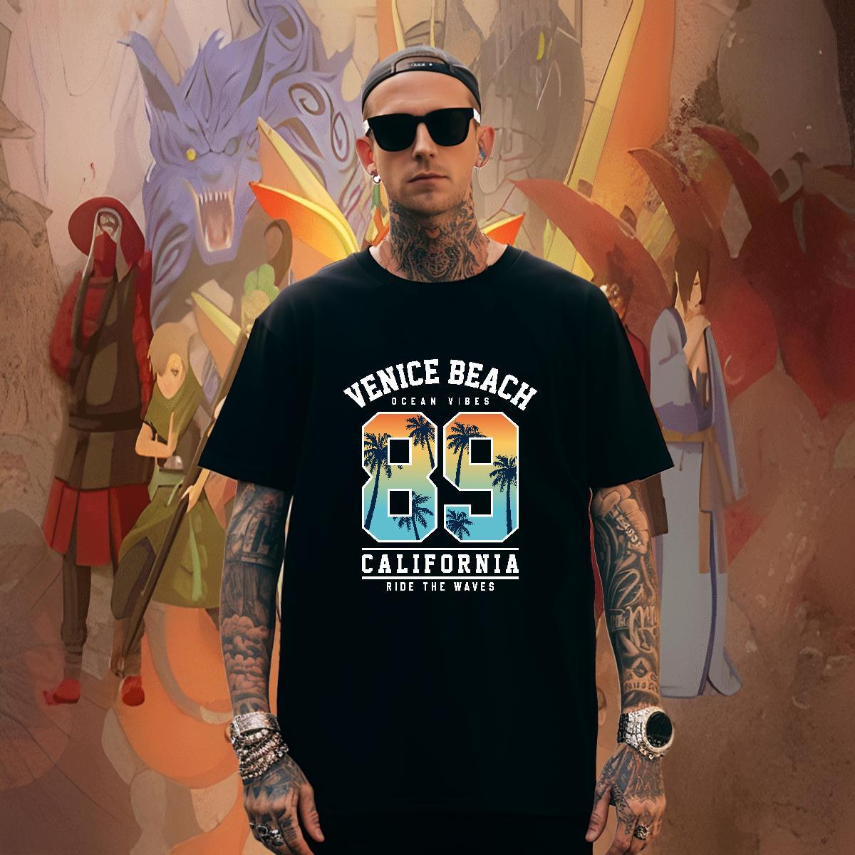 Loose Fit Men Tops Tees 230g 100% Cotton Sport letter White Plus Size Breathable Soft Designer Fashion T Shirts Men Tshirts