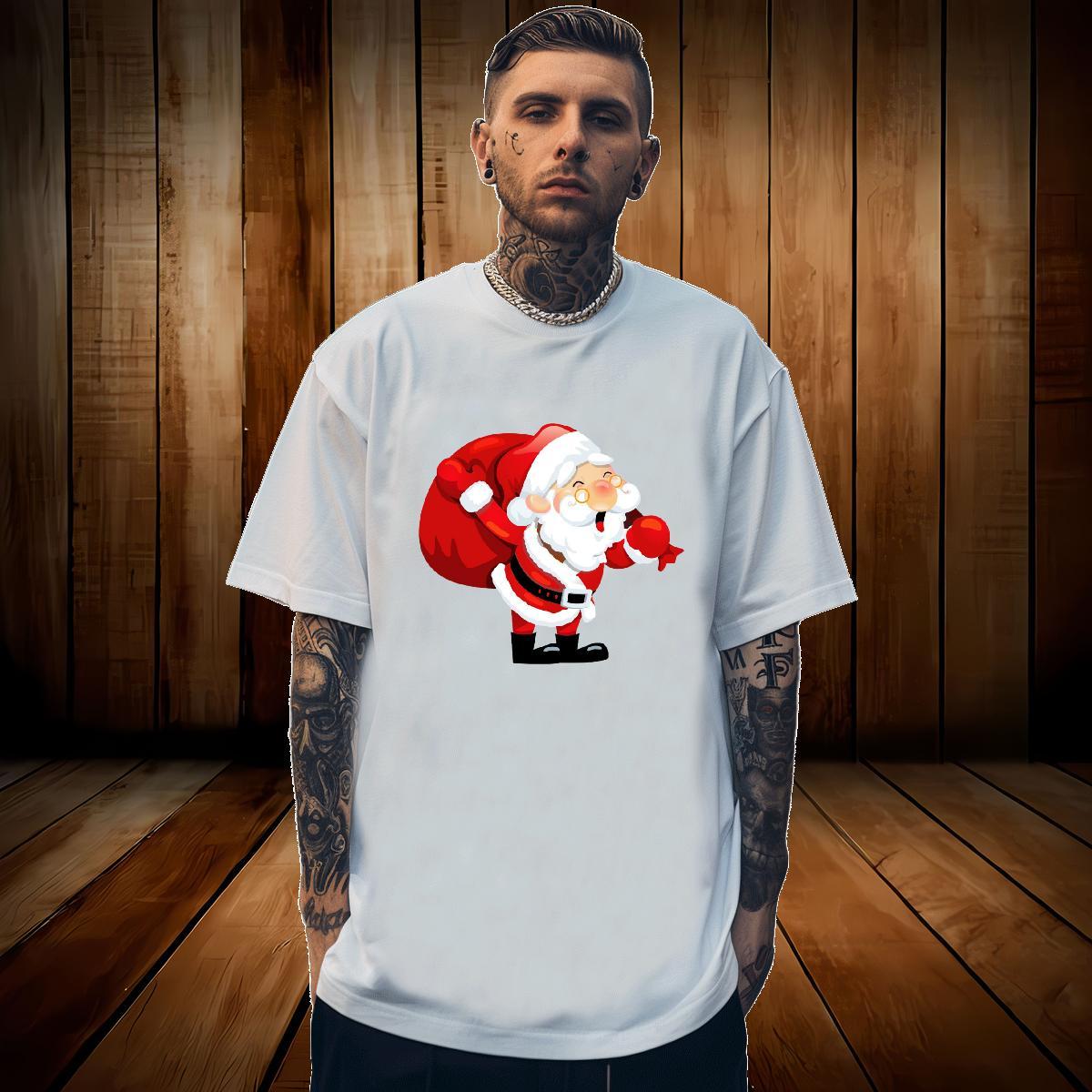 Mens T Shirts 100% Cotton 230g Beach Round Neck Short Sleeve Custom Print Plus Size Tshirt for Man Woman 2024 New Popular Tshirts