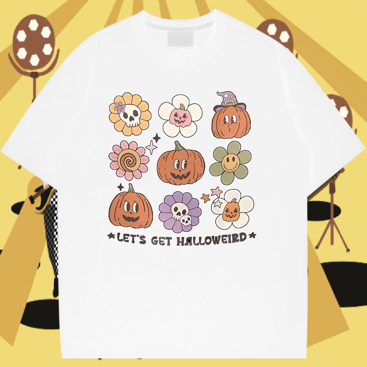 Fashion Designer Man T Shirts 230g Cotton pumpkin Home Outdoor Clothes Breathable Short Sleeve TOP Quality Men Tshirts Custom Print Oversized