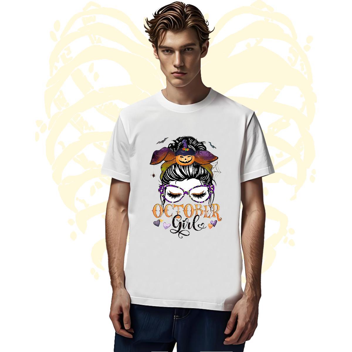 Free Shipping Couples T Shirts 230g Cotton pumpkin T Shirts Men Casual Daily Wear Breathable Crew Neck Custom Printed Designer Fashion Tops Shirt