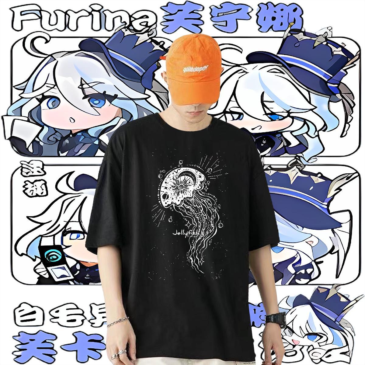 Custom Man T Shirts 230g Pure Cotton octopus Home Outdoor Tops Tees Short Sleeve Soft TOP Quality Men Tops Tees Custom Printing