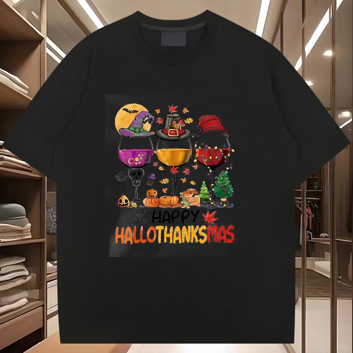 T-Shirts for Men 230g Cotton tree Spring Summer Breathable Skull Mens Tshirts New Designer Popular Tops Tees