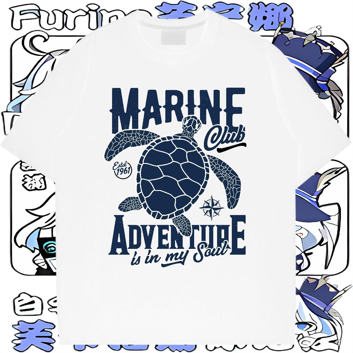 Fashion New T shirt 230g 100% Cotton High Street Hip Hop Top Tees Breathable Short Sleeve Popular Men Tops Tees Anime