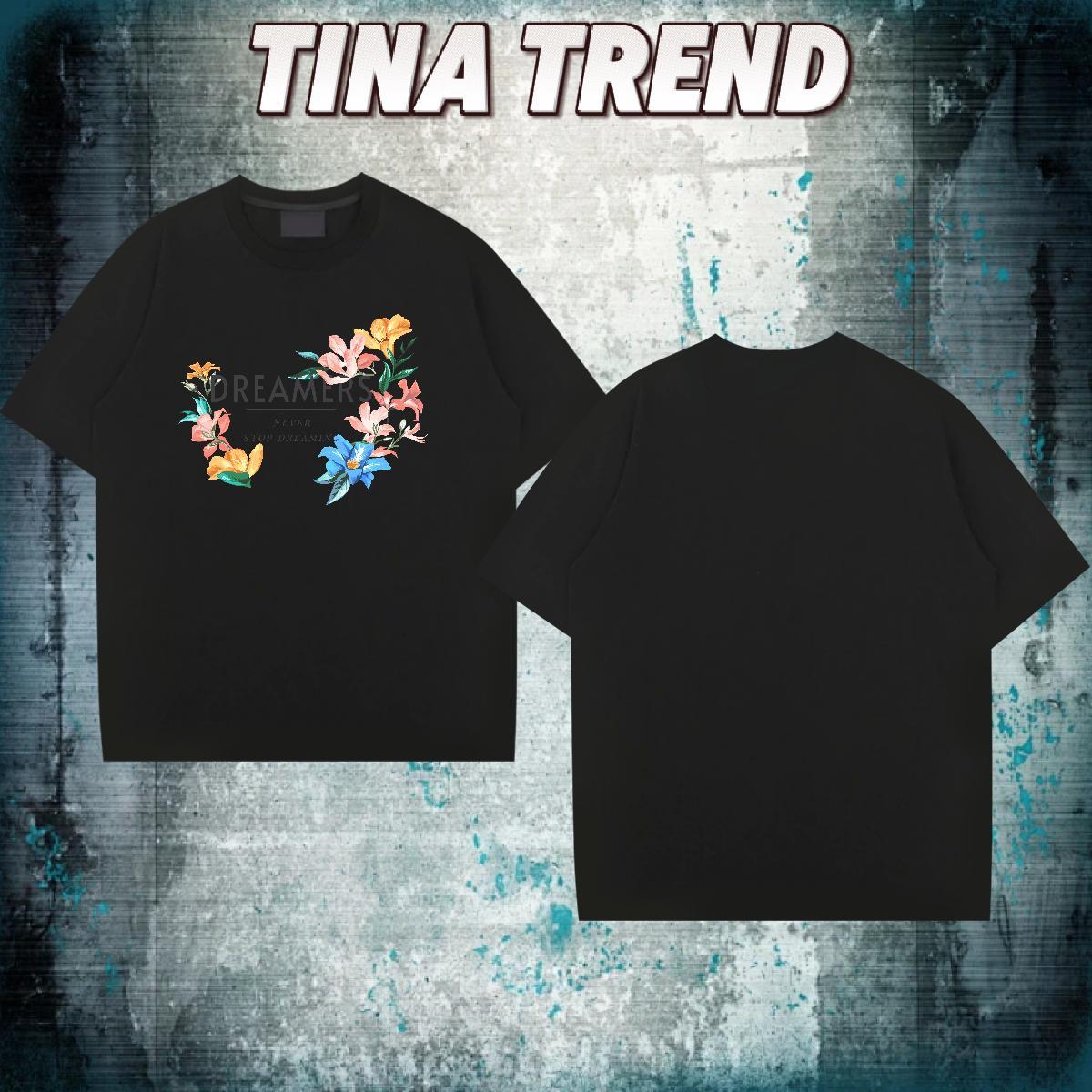 Brand Men T Shirts 230g Pure Cotton tree Street wear Hip Hop Top Tees Crew Neck Breathable High Quality Tshirt for Man Woman Cartoon Print