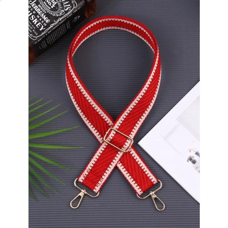 Adjustable Bag Strap Nylon Shoulder Womens Handles Crossbody Accessories Replacement Wide Belt 240805