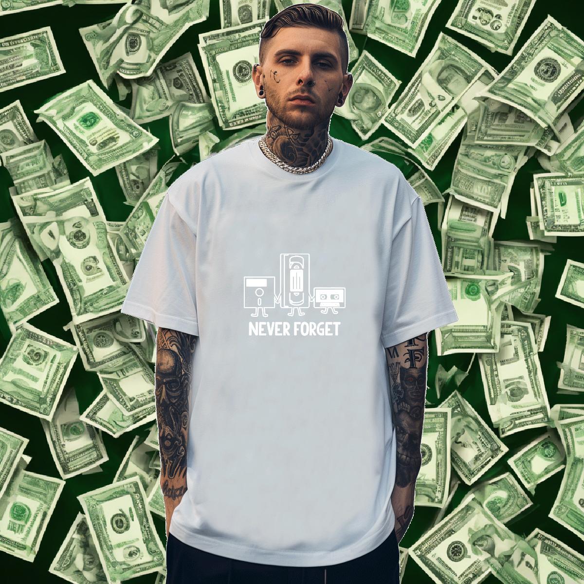 Classic Couples T Shirts 230g Cotton Hip Hop letter Black Oversized Round Neck Short Sleeve Fashion Designer T Shirt For Man Clothes