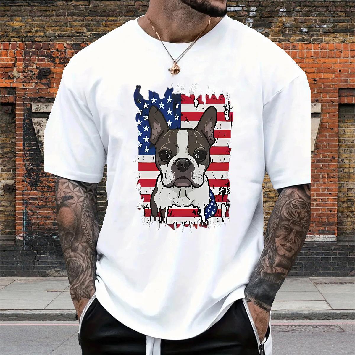 New T Shirts Men 100% Cotton 230g High Street Hip Hop Tees Breathable Short Sleeve Soft Men Tshirts Custom Print Plus Size