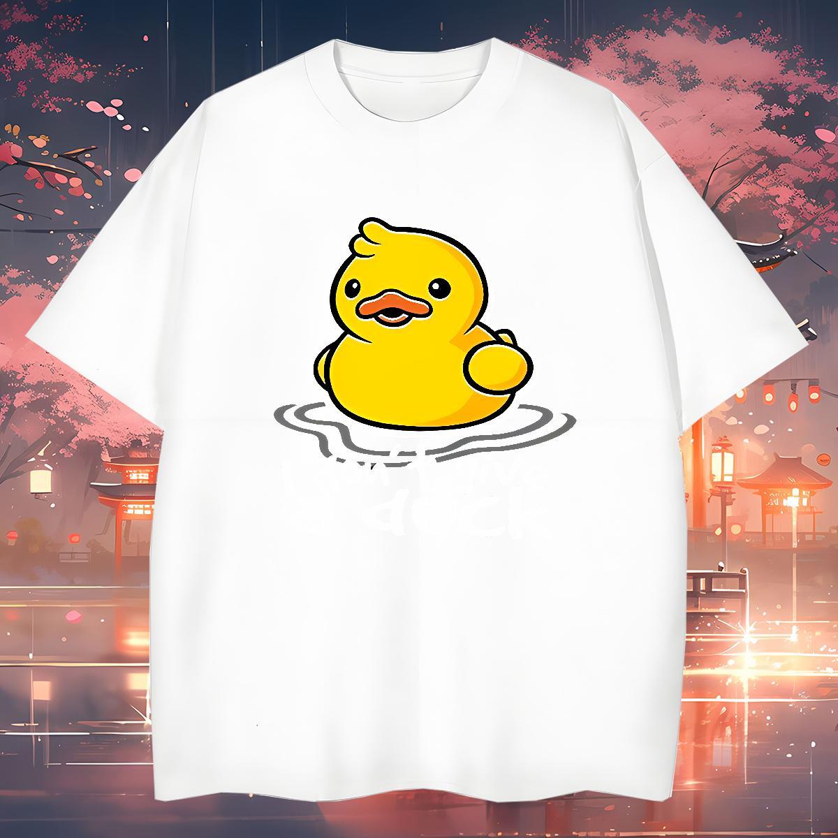 Mens T Shirts 230g Pure Cotton duck Casual Daily Wear Breathable Short Sleeve DIY Printed Couples T Shirts Fashion TOP Quality Tees