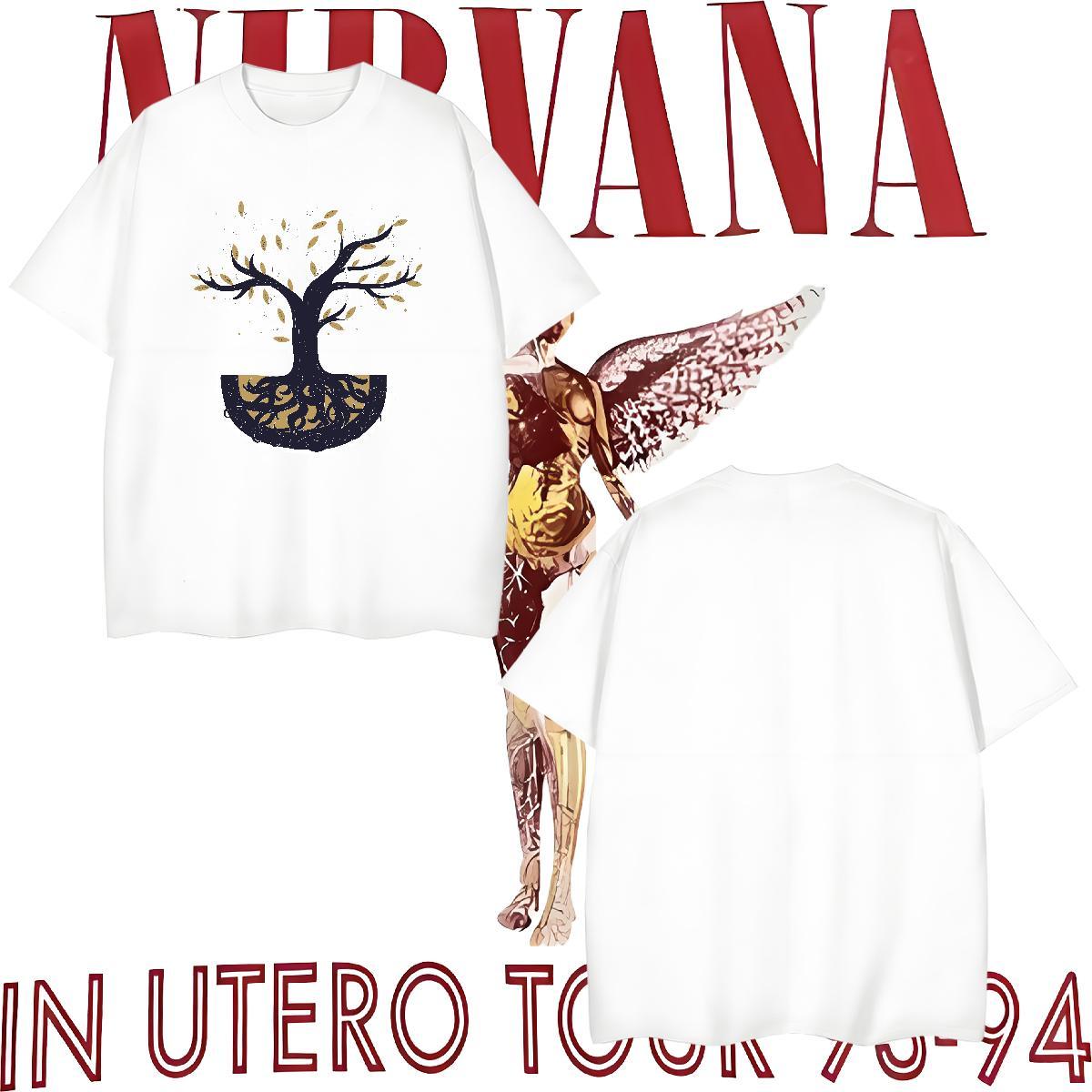 Fashion New T Shirt For Man 230g 100% Cotton tree Beach Tops Pure Cotton Designer Men Tops Tees Anime