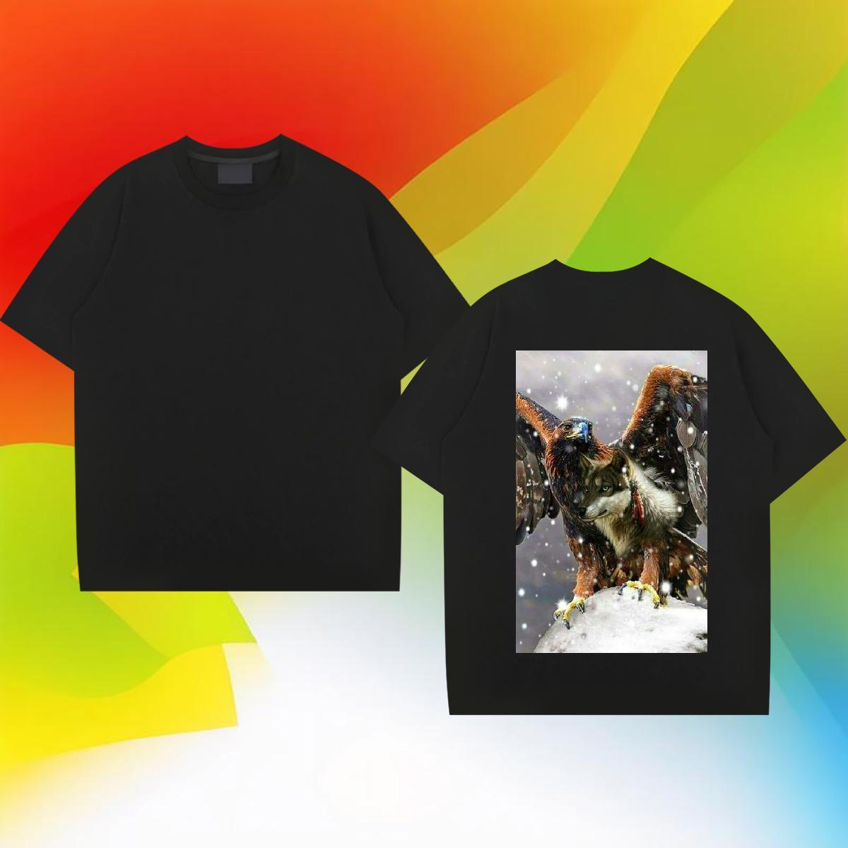 Fashion Designer Mens T Shirts 230g Pure Cotton cool Hip Hop Tops Tees Short Sleeve O-Neck Brand Tshirt for Man Woman Custom Anime