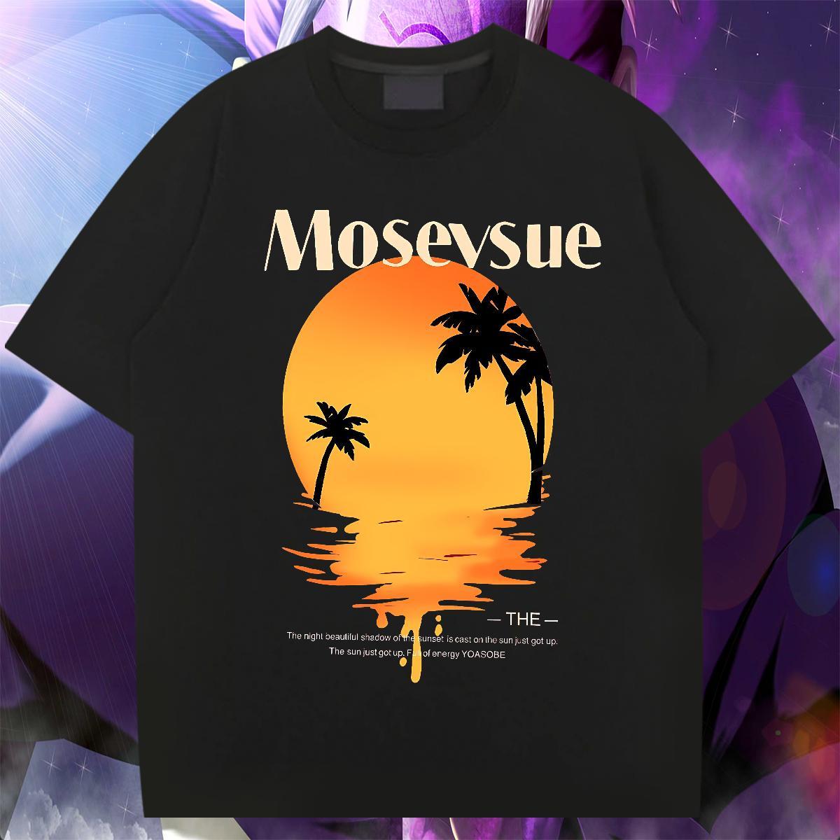 Cool Men Tees 100% Cotton 230g Casual Beach tree White Plus Size Breathable Soft Factory Direct T-Shirts for Men Tees Shirts