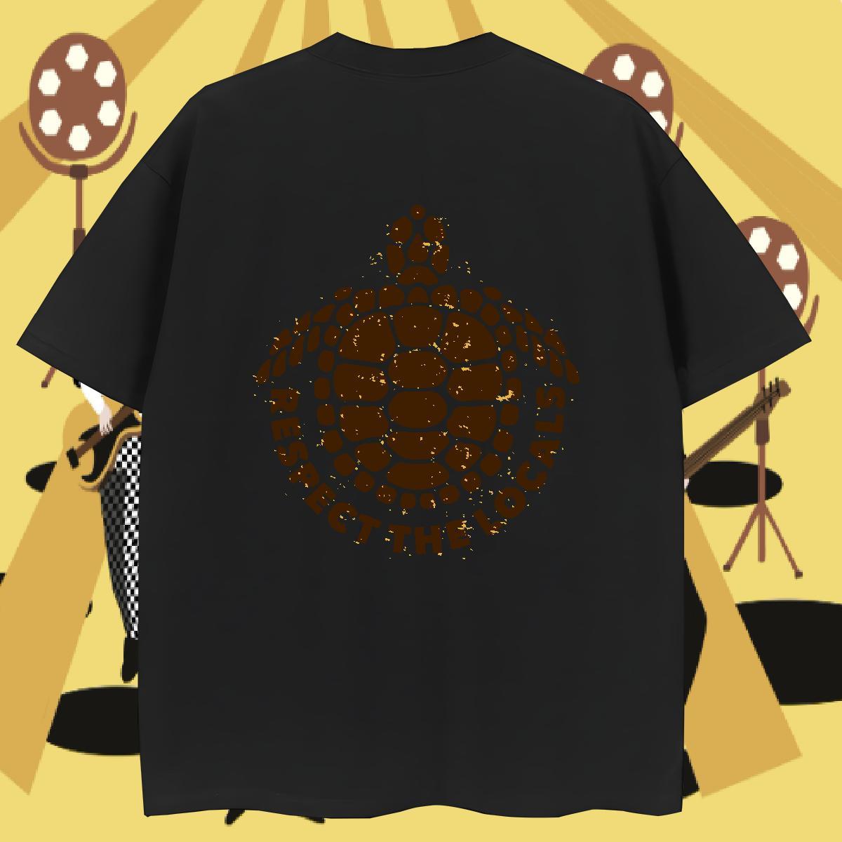 Stylist Man T Shirts 100% Cotton 230g tortoise Street wear Hip Hop Clothes Breathable Short Sleeve Cool Tshirt for Man Woman Custom Anime