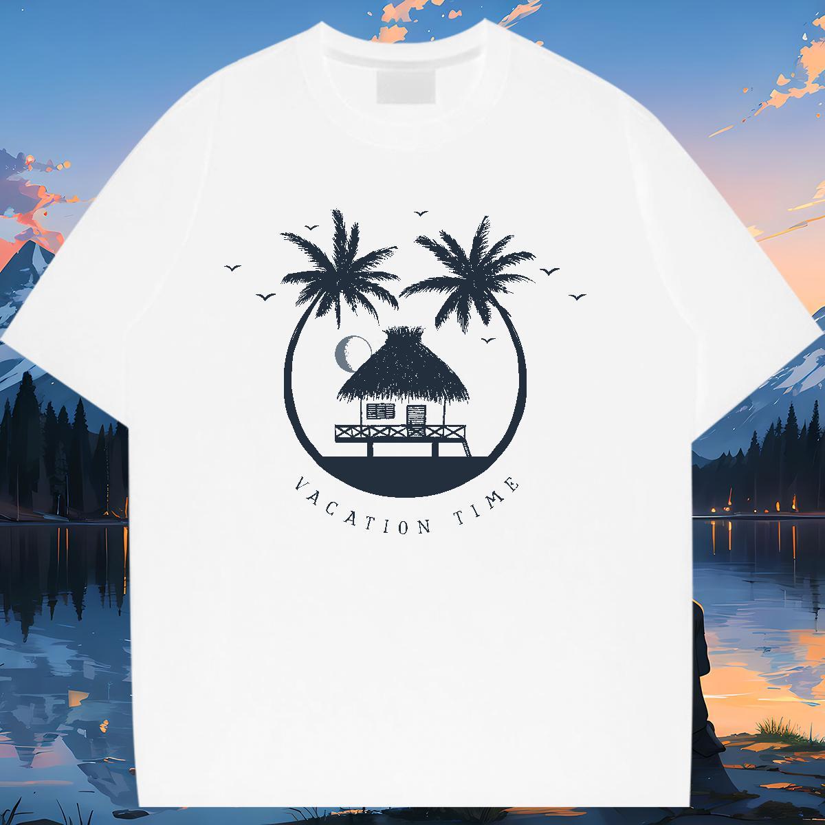 Designer Nice Womens T Shirts Breathable Crew Neck Couples T Shirts Graphic tree Casual Daily Wear 230g Cotton Factory Direct Top Shirts