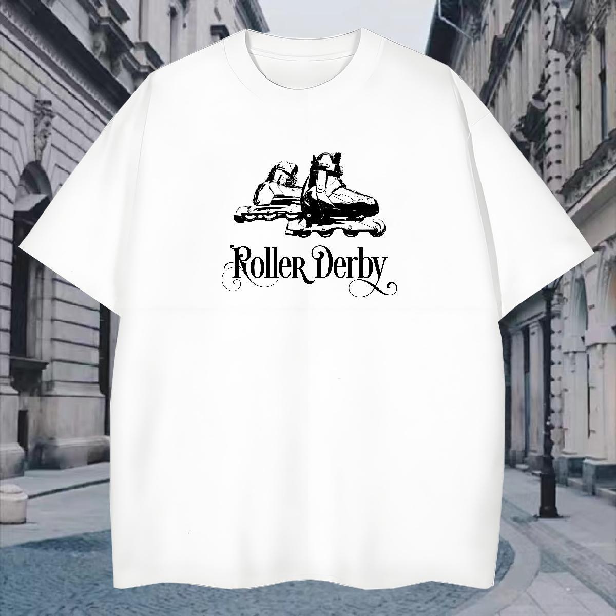 Men T Shirts 230g Cotton painting Beach Breathable Customized Men Clothes T-Shirt DIY Comfortable Tees Shirts