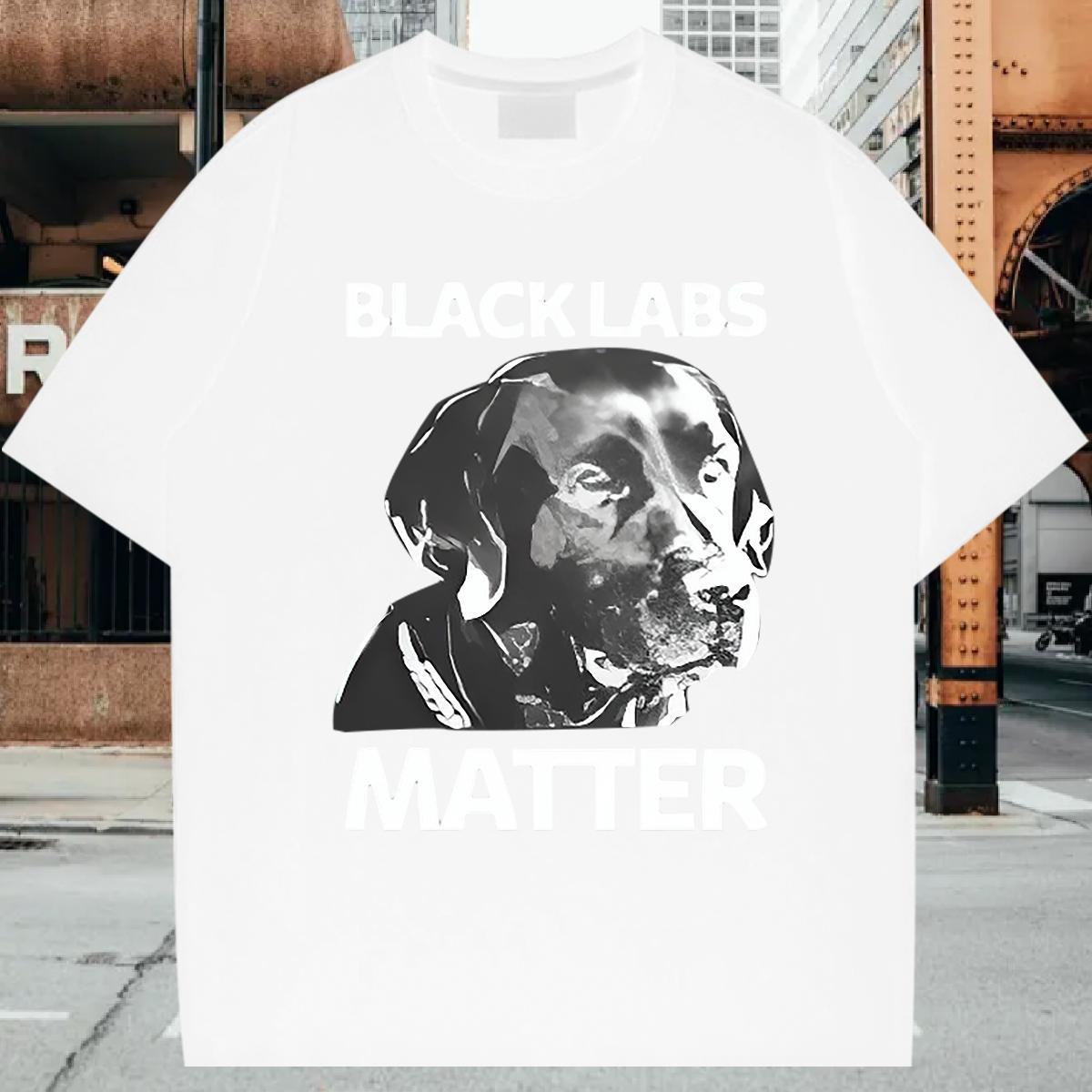 T-Shirts for Men 230g Cotton dog Street Round Neck Short Sleeve Cartoon Printing L-4XL Mens Tshirts 2024 Summer Designer Tops