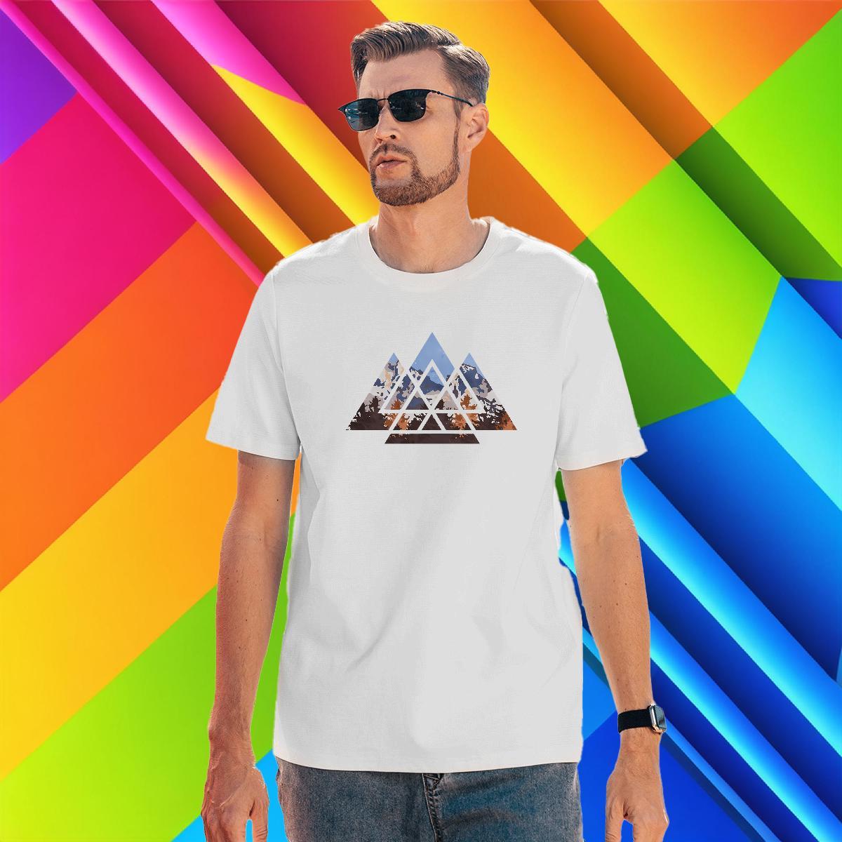 Loose Tshirt for Man Woman 230g 100% Cotton Home Outdoor mountains Custom Cartoon Crew Neck Breathable Wholesale Men T Shirts Tshirts