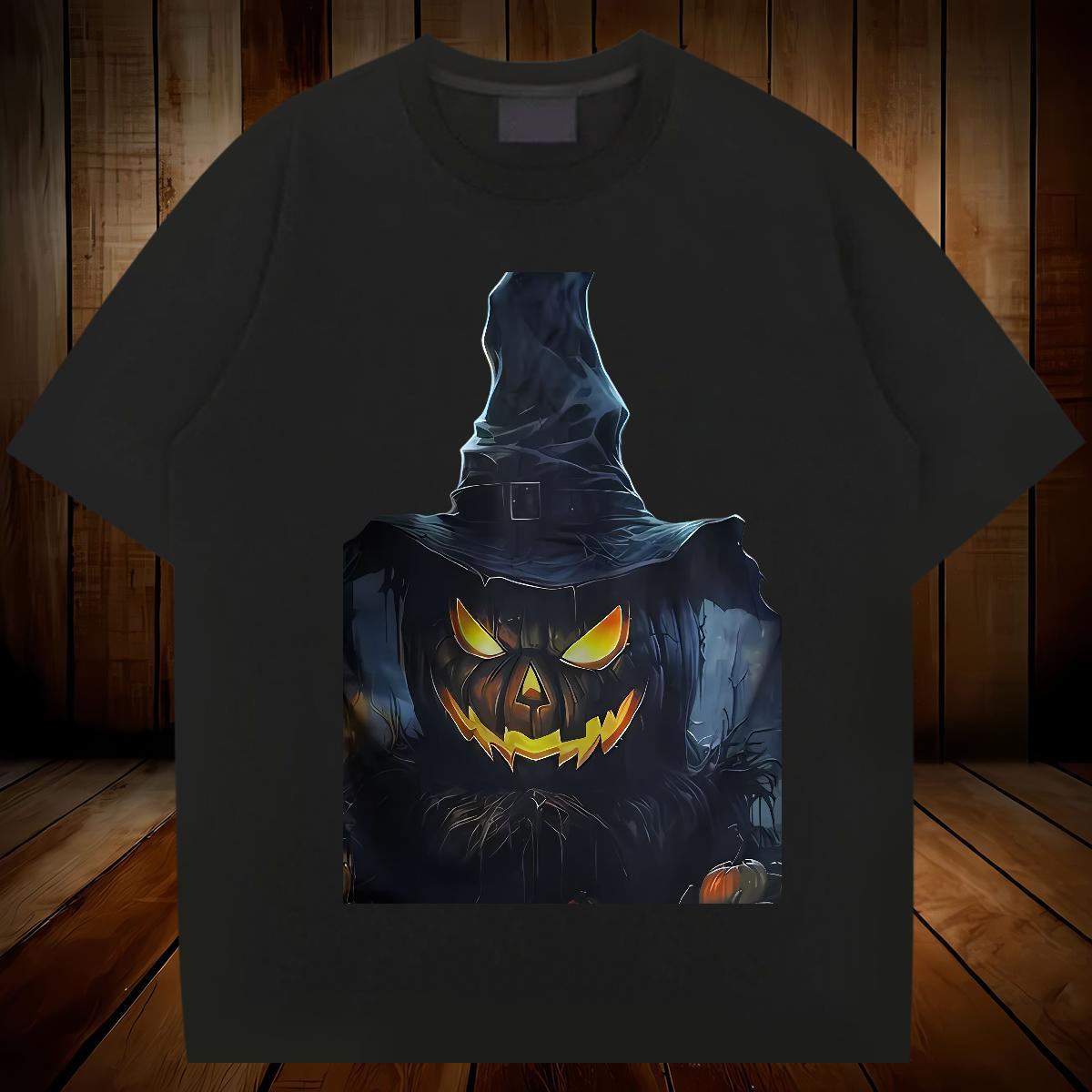 Custom T-Shirts for Men 100% Cotton 230g pumpkin Home Outdoor Tshirts Breathable Soft Classic Men Clothes T-Shirt Oversized