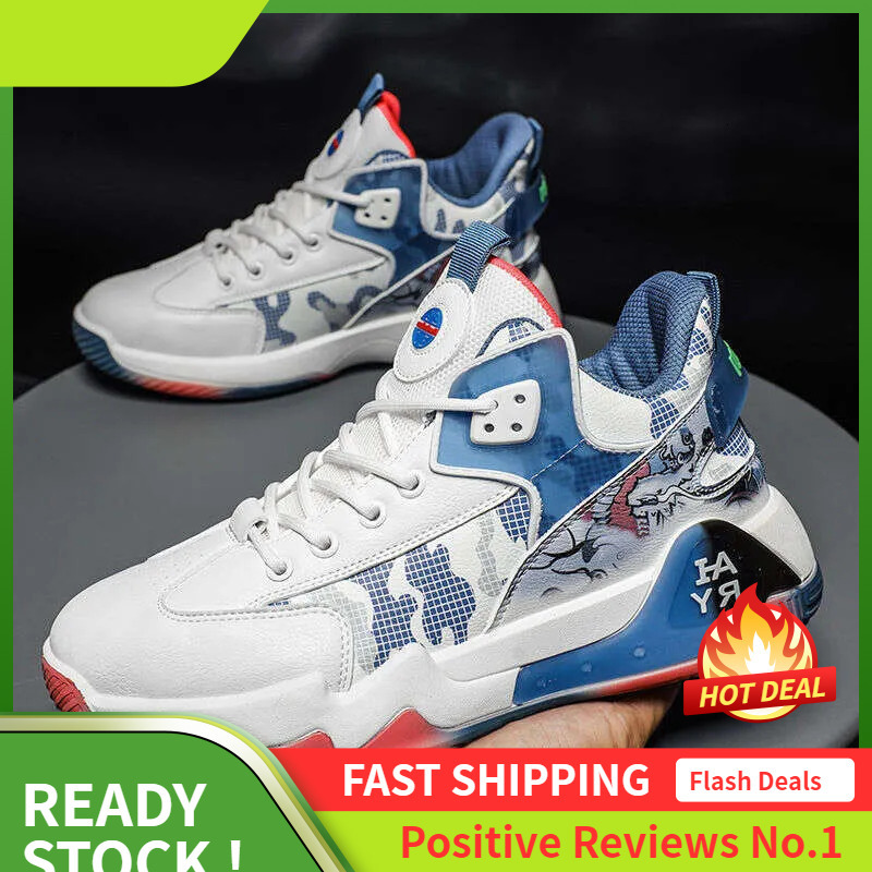 Ddmyoutdoor Autumn S Men New Basketball Sneakers Casual Athleisure Lace Up Running Shoes Activities Red Free Shipping Outdoor Neakers Hoes Hipping