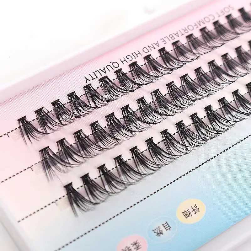 48/60/90/120 bundles/box Personal eyelashes 0.07mm eyelash extension Natural style Personal eyelashes Handmade eyelash bundles W240803