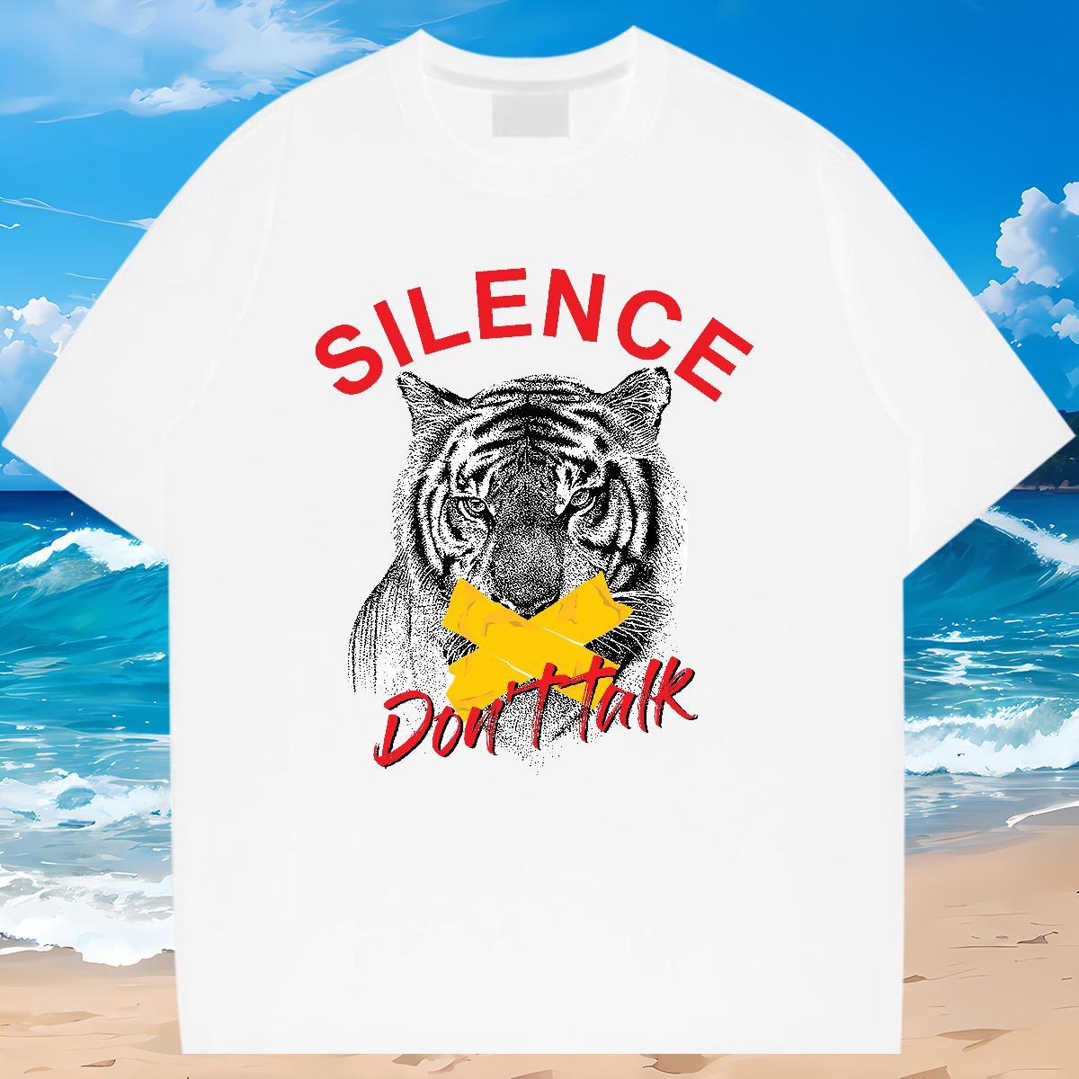 Classic T-Shirts 230g Pure Cotton Daily Wear Tees Short Sleeve O-Neck Brand Tshirts Graphic