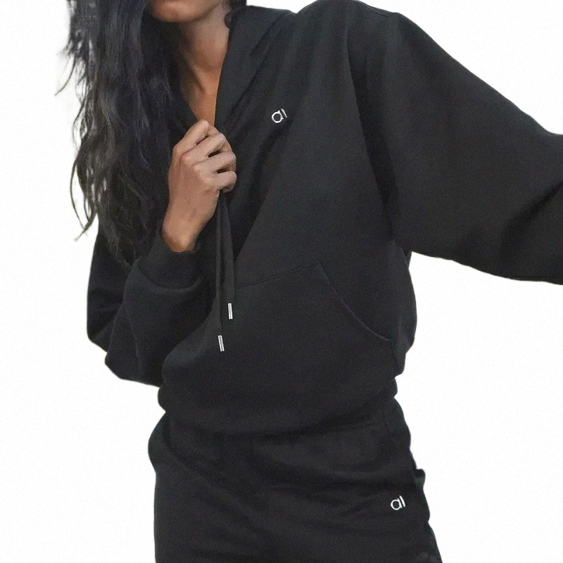 Yoga Sweatshirts Double Take Hooded Sweater City Sweat Pullover Hoodies Man and Women Warm Loose Jogger Sportswear Casual Jacket Sier 3D Q34L#