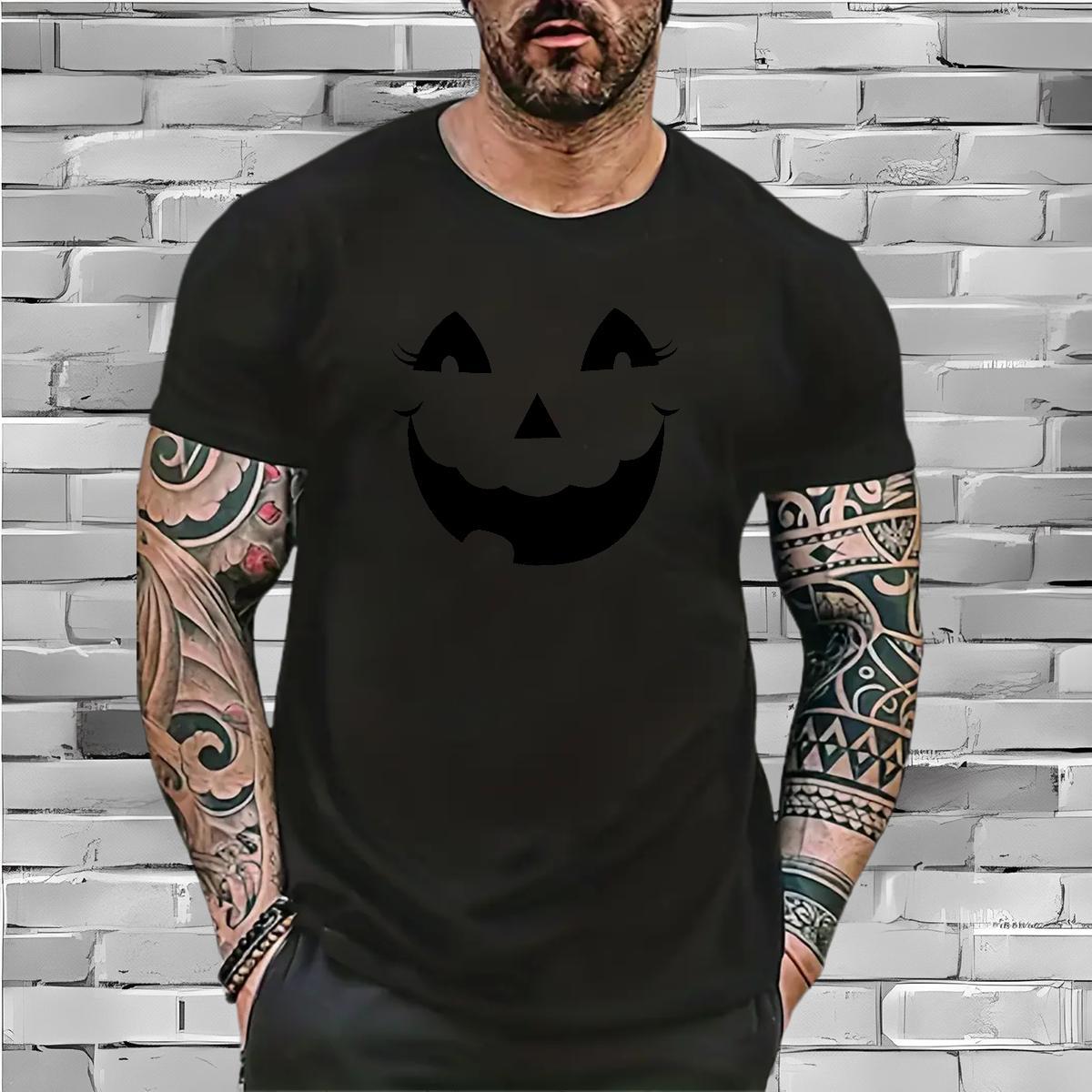 Classic T-Shirts 100% Cotton 230g monster Home Outdoor Top Tees Breathable Short Sleeve Free Shipping Couples T Shirts Black White