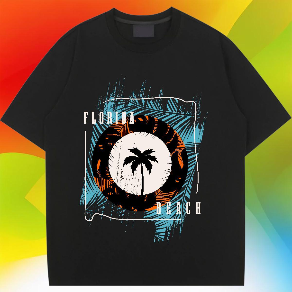 Designer T Shirt For Woman O-Neck Short Sleeve Lady T shirt Custom Printing tree Hip Hop Street 230g 100% Cotton New Arrival Tops Tees