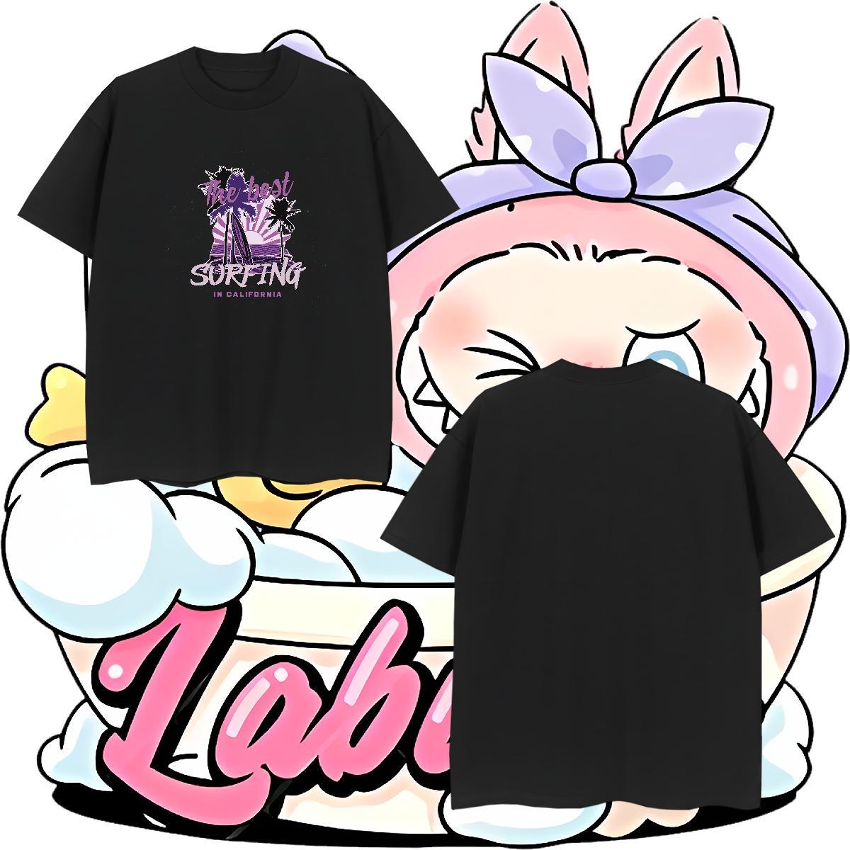 DIY Man T Shirts 230g Cotton tree Daily Wear Tops Tees Short Sleeve Soft Comfortable Men Clothes T-Shirt Anime