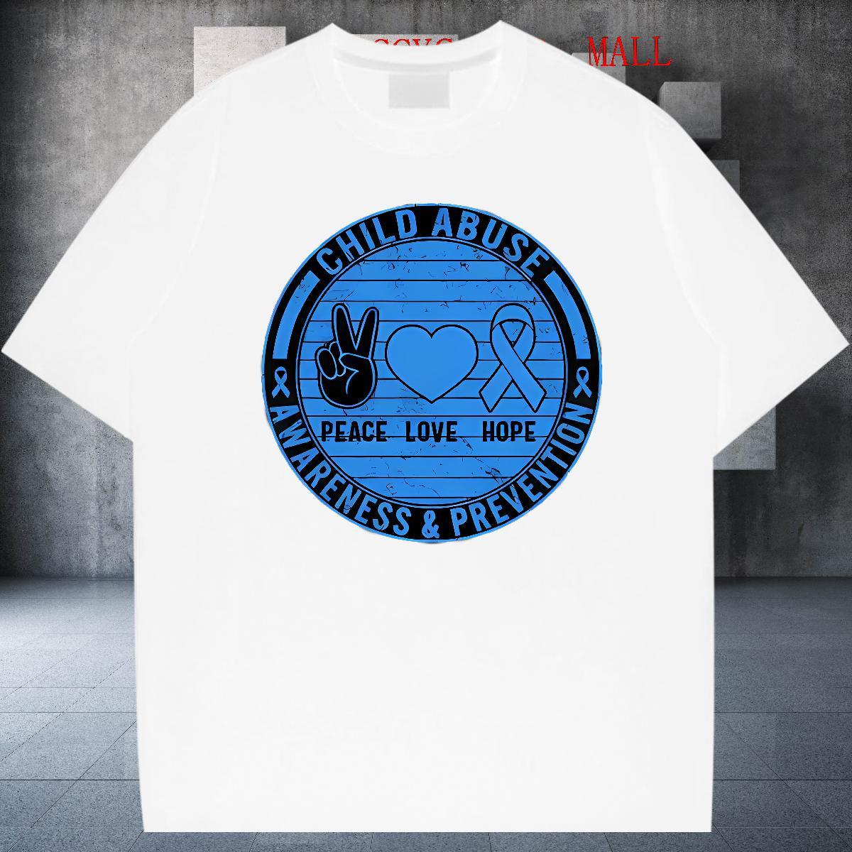 2024 DIY Mens T Shirts heart Clothings 100% Cotton 230g Summer Casual Loose DIY Printed Breathable Short Sleeve Couples T Shirts