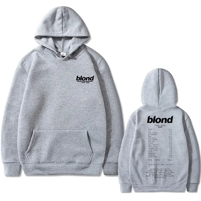 Rapper Frank Hoodie Gold Pattern Sportswear Mens and Womens Ocean Hip Hop Sweasthir Fashion Retro Pullover 240806