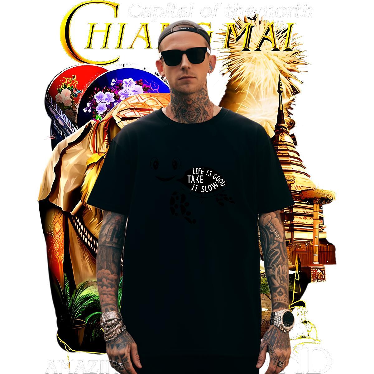 Soft Men Tshirts 230g Pure Cotton T Shirts Men Hip Hop Breathable Short Sleeve Black Oversized Classic Tops Tees