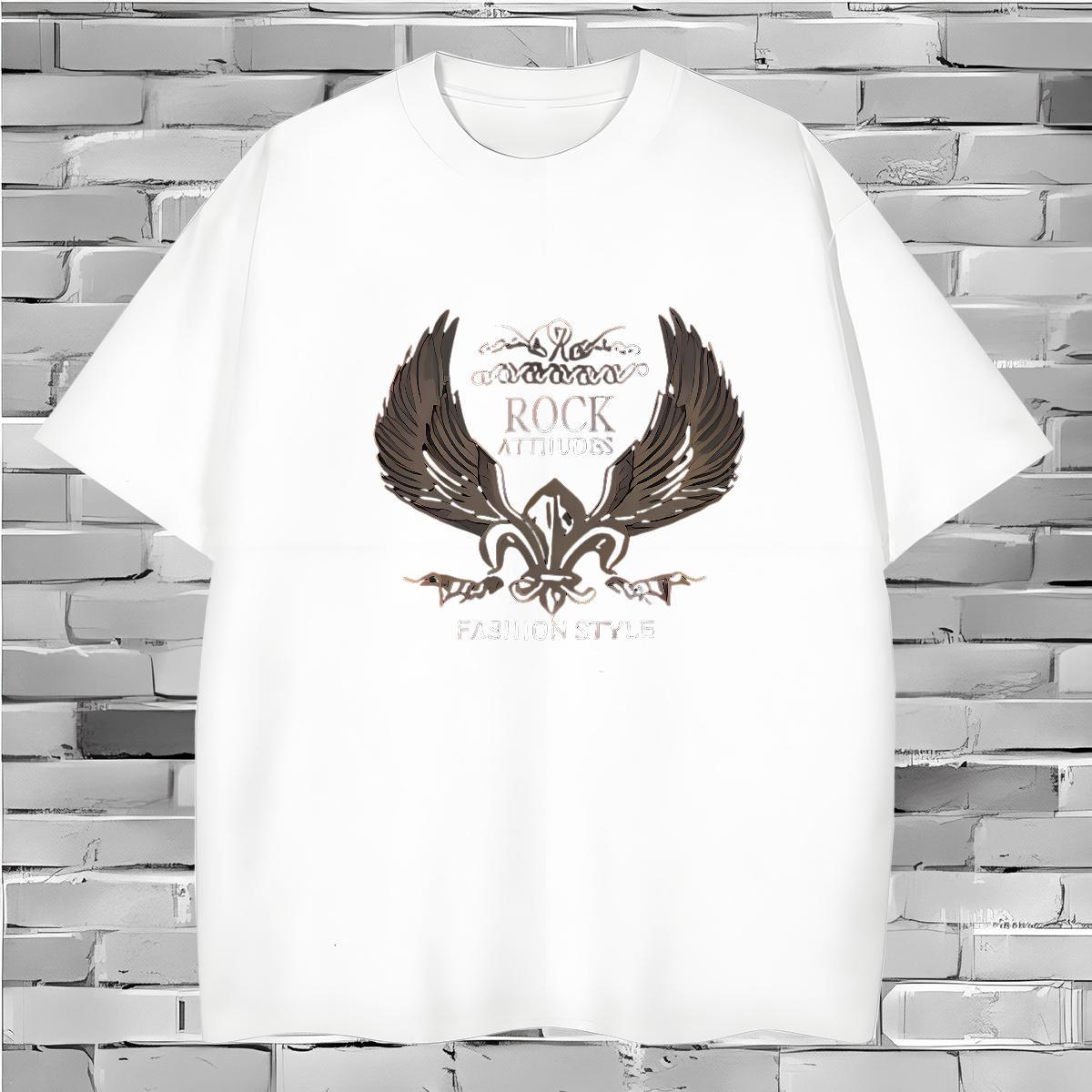 Men T Shirts 100% Cotton 230g cool Summer Casual Crew Neck Breathable Custom Printed Men Tshirts 2024 Designer Clothings